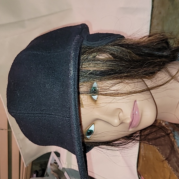 Vintage. Made in USA. Wool baseball-style cap with optional ear flaps. Size XL - Picture 7 of 11